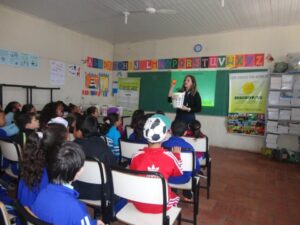 A Turminha da Reciclagem inicia atividades de maio no RS