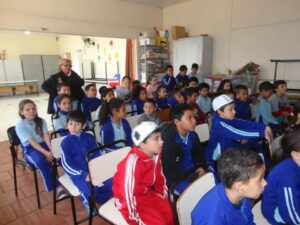 A Turminha da Reciclagem inicia atividades de maio no RS