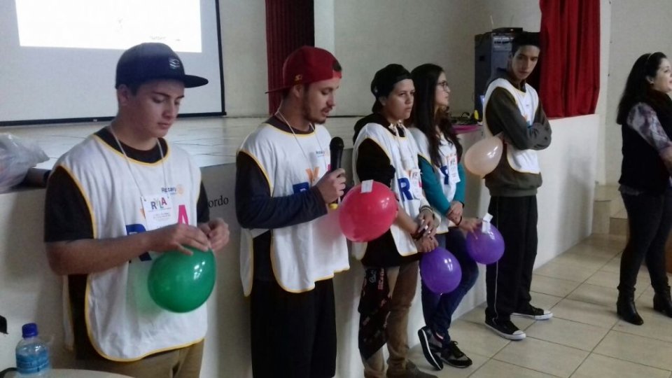 Progama Família é Tudo participa de evento Ryla/ Rotary em Chapecó-SC