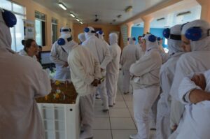 A Turminha da Reciclagem participa da semana da qualidade