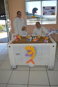 A Turminha da Reciclagem participa da semana da qualidade