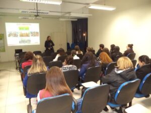 A Turminha da Reciclagem -RS atende alunos da educação infantil e Graduação