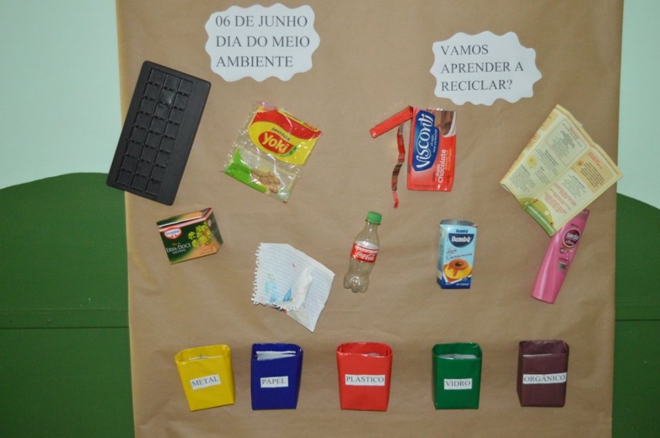 A Turminha da Reciclagem visita várias escolas no final de maio