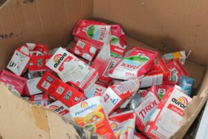 Equipe de Comunicação e da FALB visitam associações de catadores em Chapecó