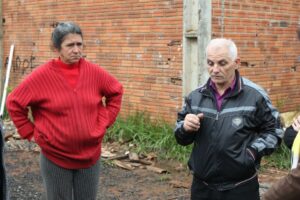 Equipe de Comunicação e da FALB visitam associações de catadores em Chapecó