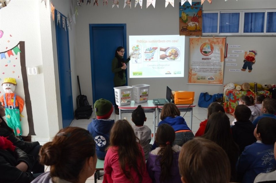 A Turminha da Reciclagem em Chapecó