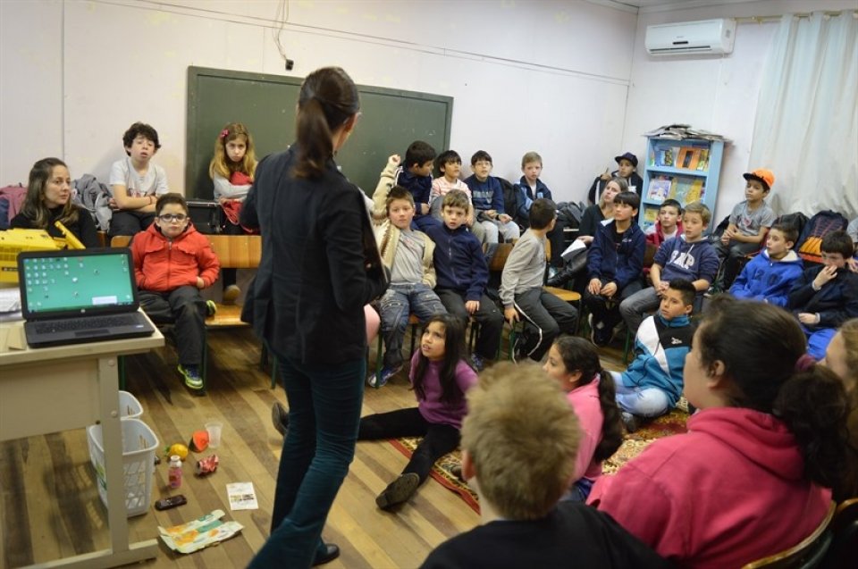 A Turminha da Reciclagem em Chapecó