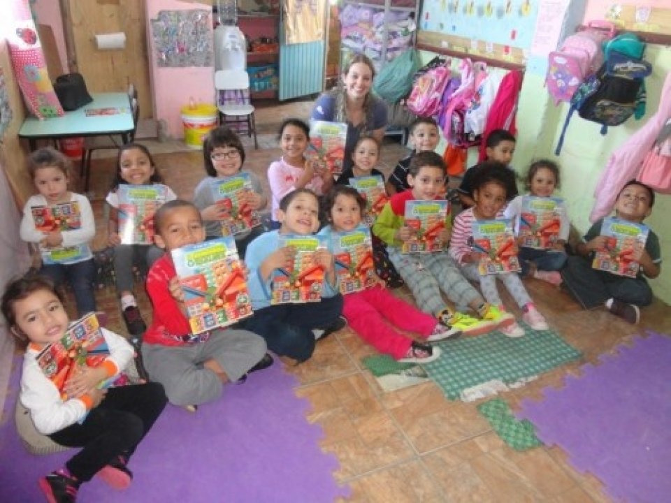 ALUNOS SE DIVERTEM COM OS JOGOS DA TURMINHA DA RECICLAGEM