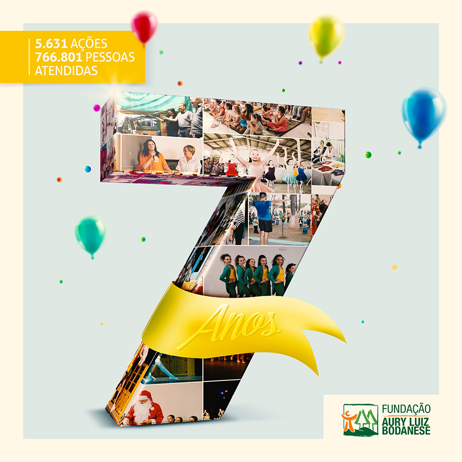 7 ANOS DA FUNDAÇÃO AURY LUIZ BODANESE