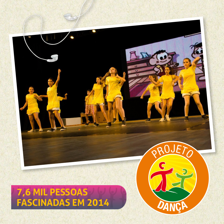 PROJETO DANÇA FASCINOU MAIS DE 7 MIL PESSOAS EM 2014