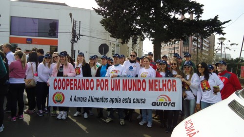 VIVENDO SAÚDE PARTICIPA DA IV CAMINHADA DE PREVENÇÃO ÀS DROGAS EM ERECHIM-RS