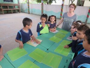 Sensibilização ambiental com a Turminha da Reciclagem