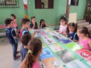Sensibilização ambiental com a Turminha da Reciclagem