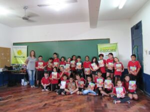 Sensibilização ambiental com a Turminha da Reciclagem