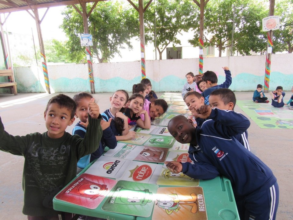 Sensibilização ambiental com a Turminha da Reciclagem