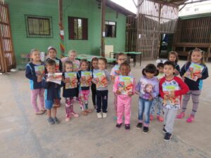 Sensibilização ambiental com a Turminha da Reciclagem