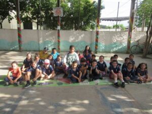 Sensibilização ambiental com a Turminha da Reciclagem