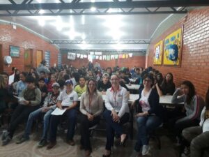 Cinema da Prevenção na Escola Dom José Coutinho em Sarandi (RS)