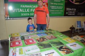 Roda de Leitura e A Turminha da Reciclagem na Cooperalfa em Chapecó (SC)