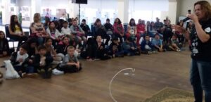 Programa Roda de Leitura na Feira do Livro em Chapecó (SC)