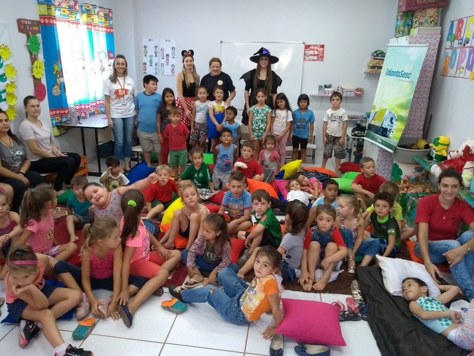 Programa Eco Cooperação em escolas de Guatambu (SC)