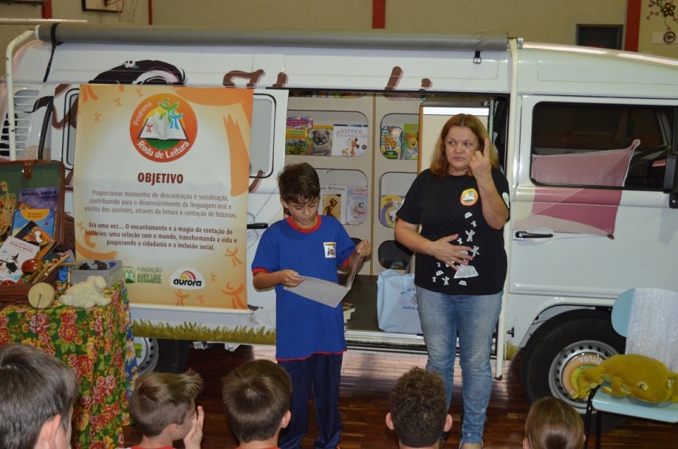 Programa Roda de Leitura na Escola Emma Balke
