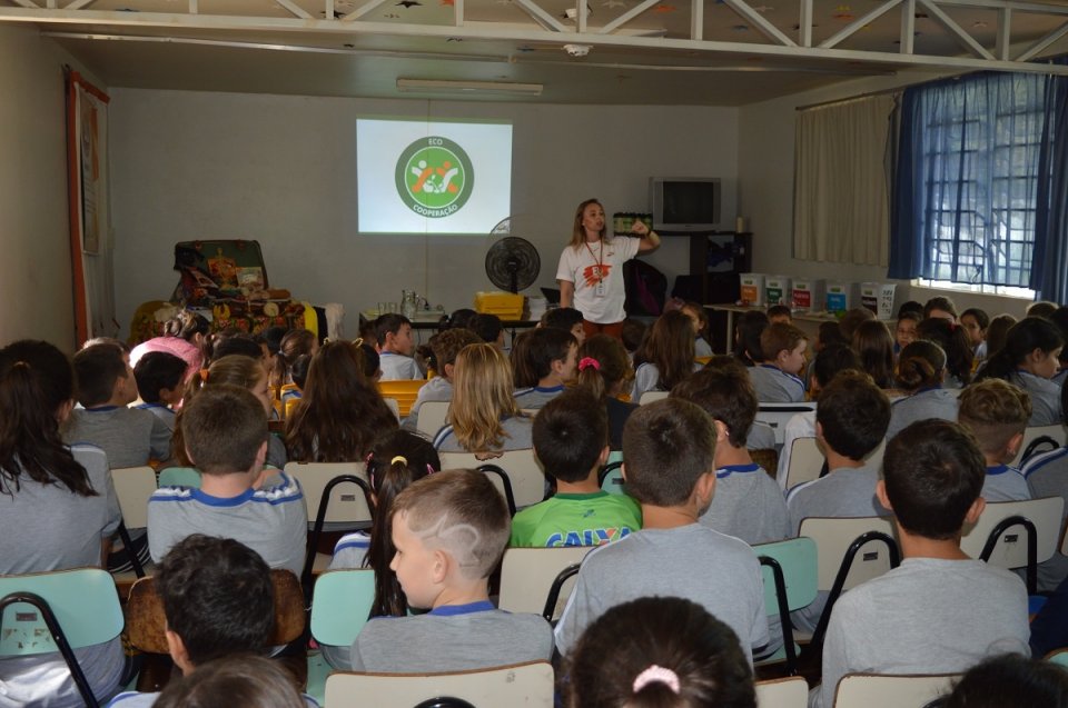 Ações do programa Eco Cooperação em Santa Catarina