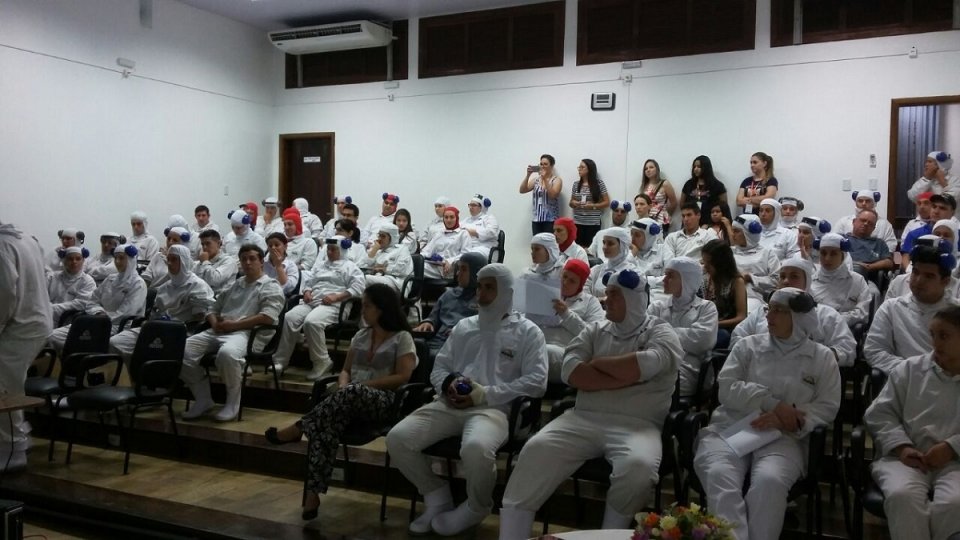 Violência doméstica em debate nas unidades da Aurora Alimentos