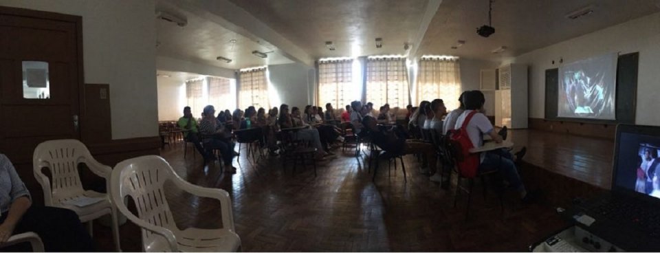 Cinema da Prevenção na Escola Maria Dulcina em Nonoai (RS)