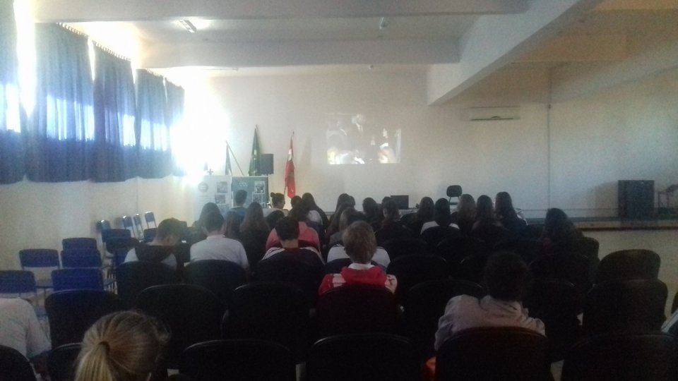 Cinema da Prevenção em São Miguel do Oeste (SC)