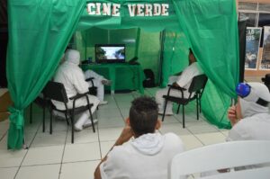 Empregados da Aurora Alimentos participam de Cinema Verde