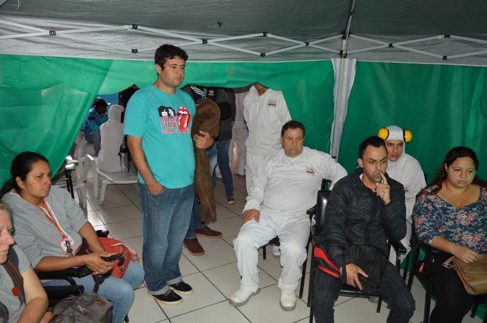 Empregados da Aurora Alimentos participam de Cinema Verde