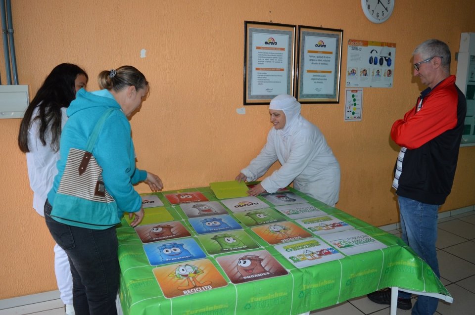 Empregados da Aurora Alimentos participam de Cinema Verde