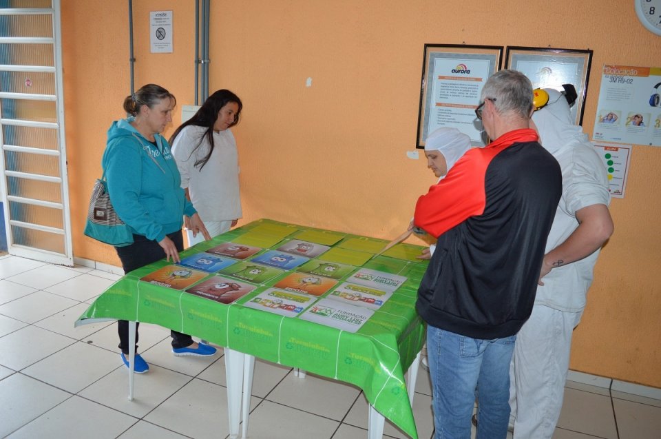 Empregados da Aurora Alimentos participam de Cinema Verde