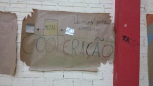 Voluntários realizam gincana Eco Cooperação em escola de Cunha Porã (SC)