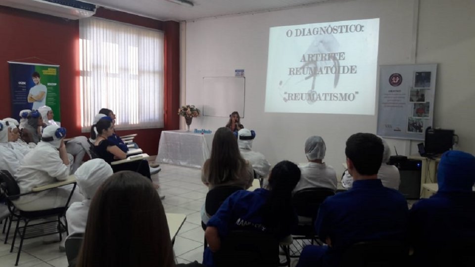 Empregados da Unidade da Aurora em Guatambu (SC) participam de palestra motivacional