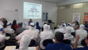 Empregados da Unidade da Aurora em Guatambu (SC) participam de palestra motivacional