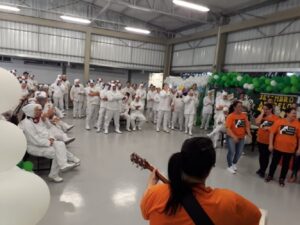 “Quebrando o Silêncio” é a vencedora do Concurso de Paródias na Unidade da Aurora em Sarandi (RS)