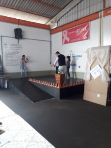 Quatro equipes da Unidade da Aurora em Xaxim (SC) abordaram o tema violência no Concurso de Paródias