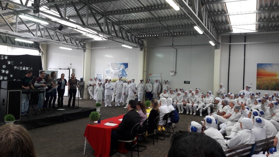 Paródia “Vou te Denunciar” foi a vencedora do Concurso na Unidade da Aurora em Guatambu (SC)