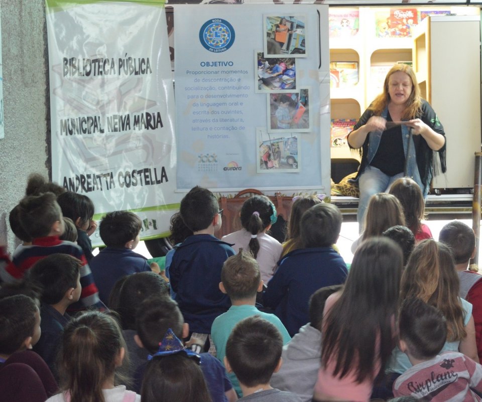 Programa Roda de Leitura comemora Semana Nacional do Livro e da Biblioteca