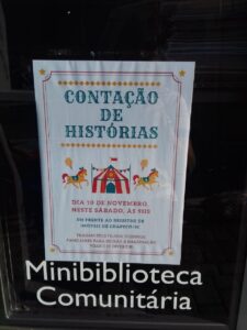 Roda de leitura no Cartório de Registro de Imóveis em Chapecó (SC)