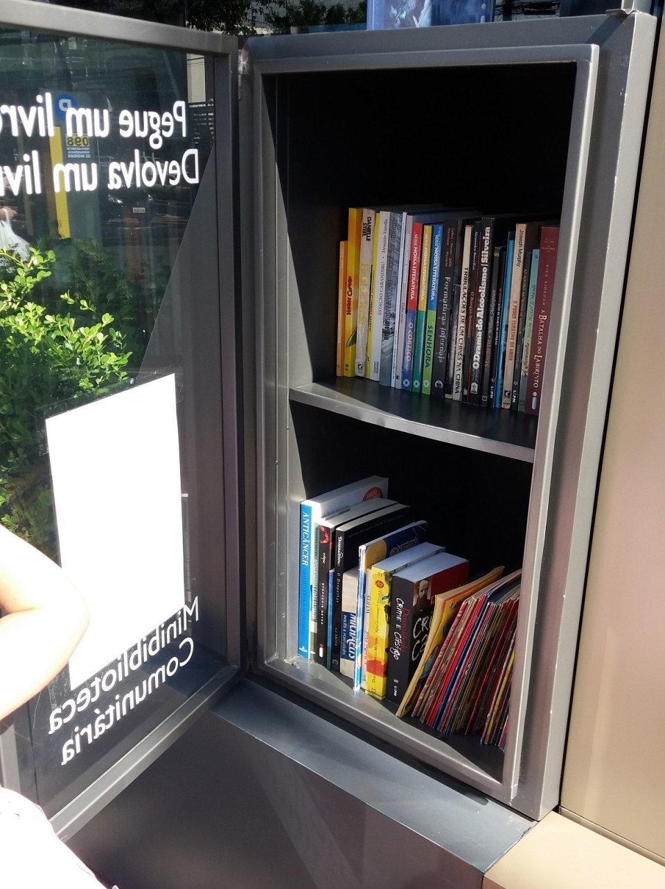 Roda de leitura no Cartório de Registro de Imóveis em Chapecó (SC)