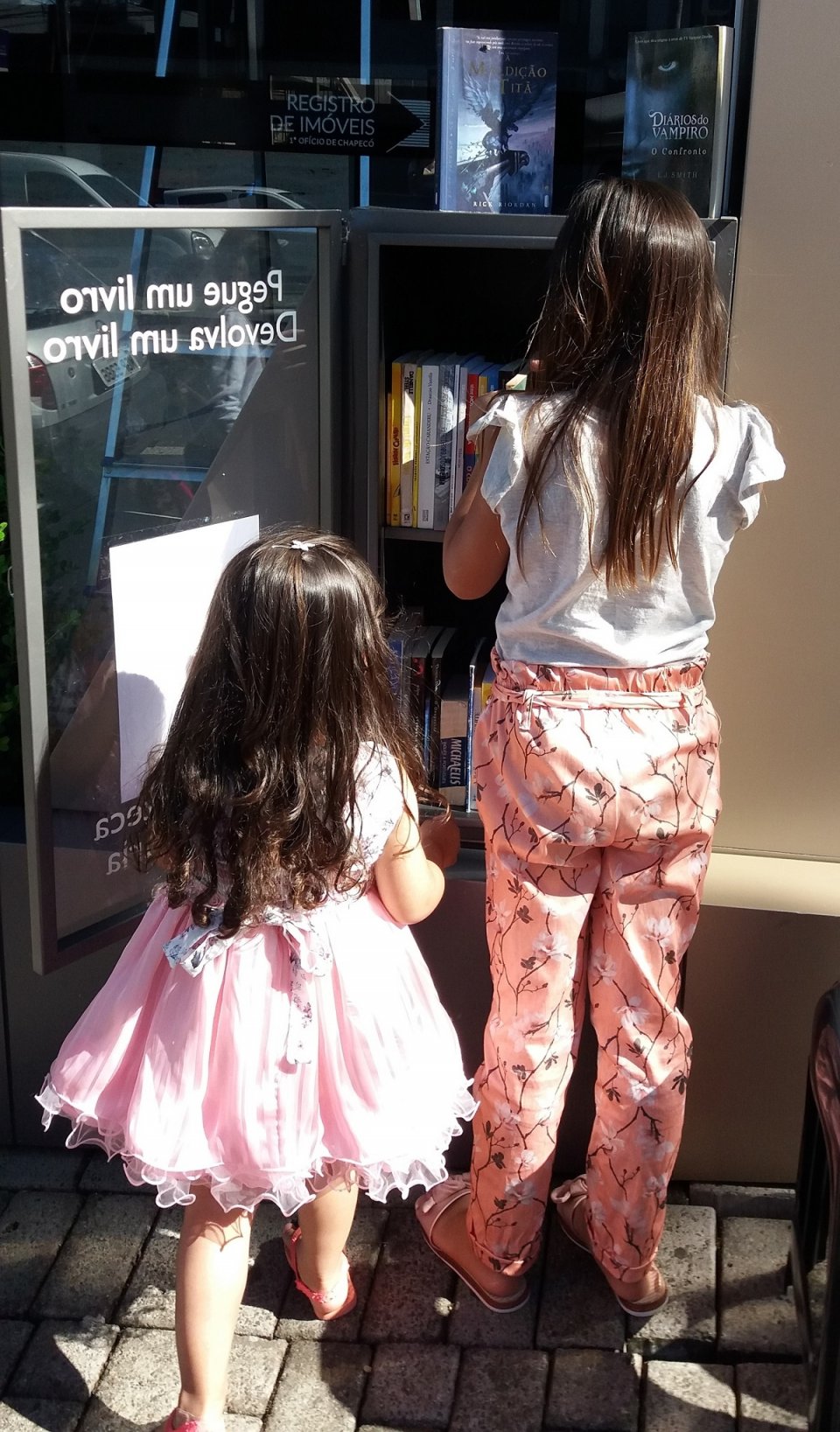 Roda de leitura no Cartório de Registro de Imóveis em Chapecó (SC)