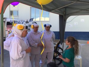 Empregados do FACH II se divertem com programação da Hora mais Gostosa da FALB