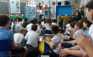 Roda de Leitura no Colégio Marista em Chapecó/SC