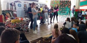 Leitura e Contação de Histórias na E.E.B. Luiza Santin