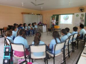 EMEF Quatorze de Setembro de Viamão/RS recebe o programa Eco Cooperação