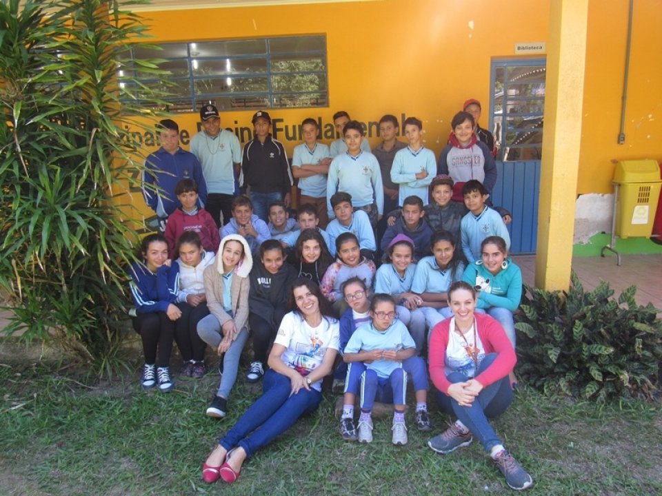 EMEF Quatorze de Setembro de Viamão/RS recebe o programa Eco Cooperação