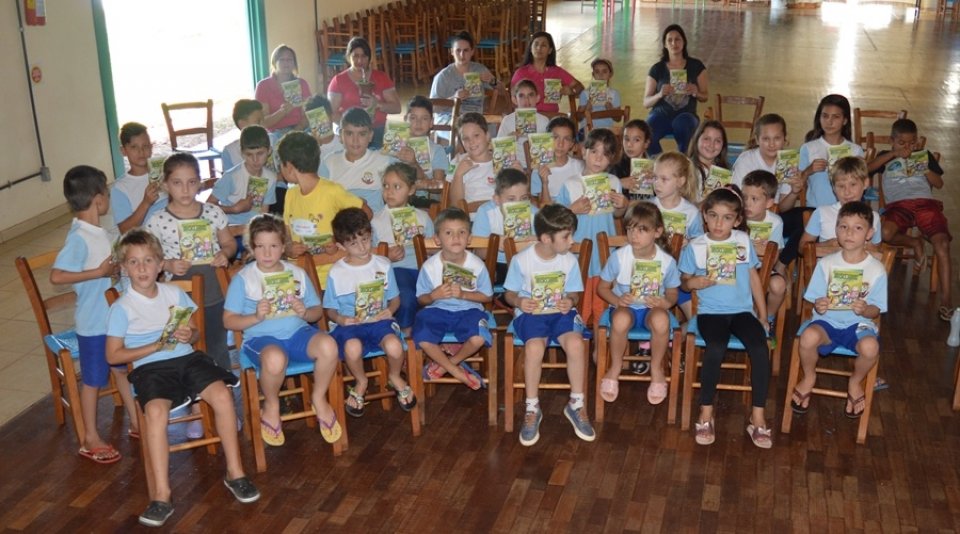 Ação de educação ambiental em União do Oeste/SC